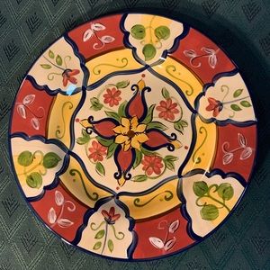 Pier 1 Vallarta 9 inch bead plate unused